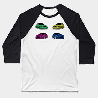 Subaru Impreza - X4 Car Baseball T-Shirt